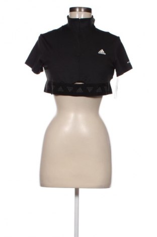 Damen T-Shirt Adidas, Größe L, Farbe Schwarz, Preis € 22,99