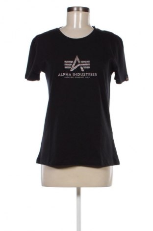 Damen T-Shirt Alpha Industries, Größe M, Farbe Schwarz, Preis € 30,36