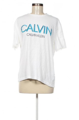 Tricou de femei Calvin Klein, Mărime L, Culoare Alb, Preț 106,25 Lei