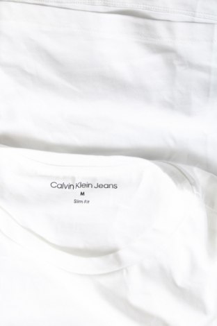 Дамска тениска Calvin Klein Jeans, Размер M, Цвят Бял, Цена 77,00 лв.