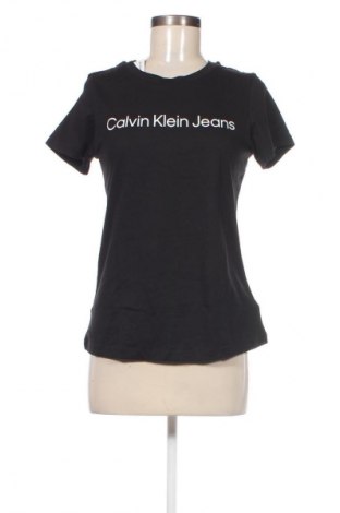 Damski T-shirt Calvin Klein Jeans, Rozmiar M, Kolor Czarny, Cena 112,99 zł