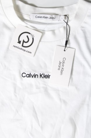 Damski T-shirt Calvin Klein Jeans, Rozmiar L, Kolor Biały, Cena 123,99 zł