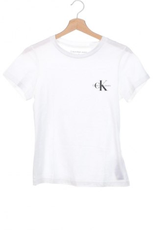 Tricou de femei Calvin Klein Jeans, Mărime XS, Culoare Alb, Preț 177,30 Lei