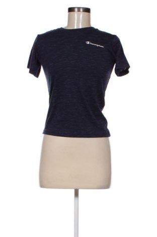 Γυναικείο t-shirt Champion, Μέγεθος M, Χρώμα Μπλέ, Τιμή 10,21 €