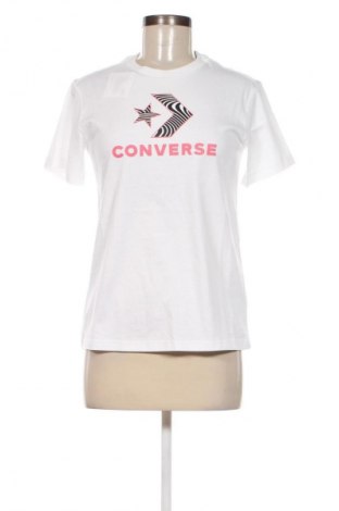 Damski T-shirt Converse, Rozmiar M, Kolor Biały, Cena 82,99 zł