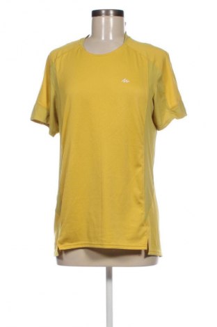 Damen T-Shirt Decathlon, Größe L, Farbe Gelb, Preis 6,68 €