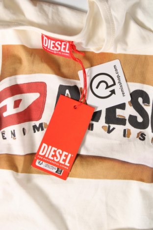 Γυναικείο t-shirt Diesel, Μέγεθος S, Χρώμα Λευκό, Τιμή 75,26 €