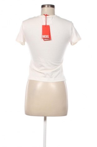 Γυναικείο t-shirt Diesel, Μέγεθος S, Χρώμα Λευκό, Τιμή 75,26 €