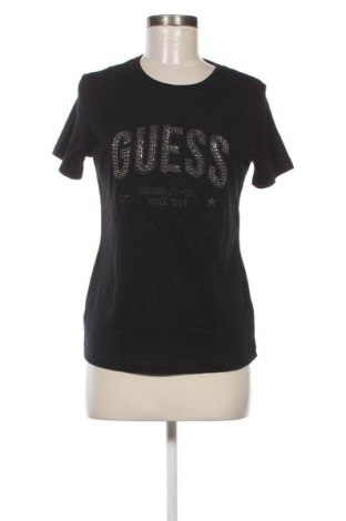 Γυναικείο t-shirt Guess, Μέγεθος M, Χρώμα Μαύρο, Τιμή 33,40 €