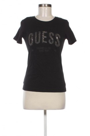 Дамска тениска Guess, Размер XS, Цвят Черен, Цена 50,40 лв.