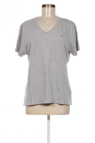 Damen T-Shirt Hilfiger Denim, Größe L, Farbe Grau, Preis € 18,99