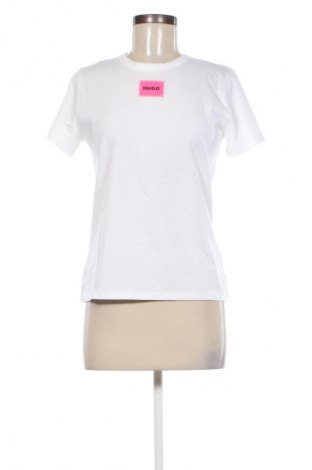 Γυναικείο t-shirt Hugo Boss, Μέγεθος S, Χρώμα Λευκό, Τιμή 32,73 €