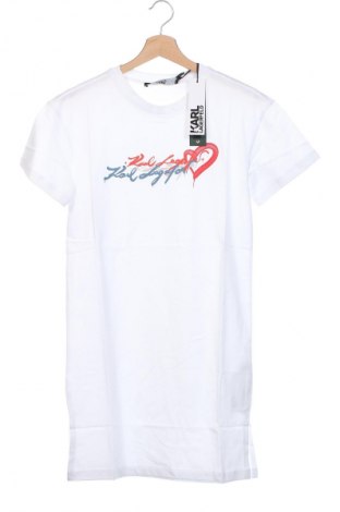 Γυναικείο t-shirt Karl Lagerfeld, Μέγεθος XS, Χρώμα Λευκό, Τιμή 32,73 €