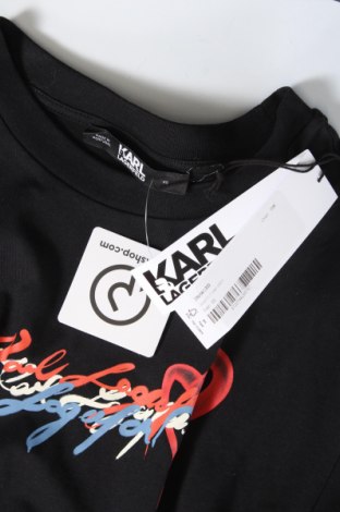 Γυναικείο t-shirt Karl Lagerfeld, Μέγεθος XS, Χρώμα Μαύρο, Τιμή 36,29 €