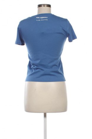 Damen T-Shirt Karl Lagerfeld, Größe XXS, Farbe Blau, Preis € 9,99