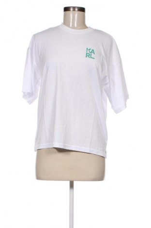 Γυναικείο t-shirt Karl Lagerfeld, Μέγεθος S, Χρώμα Λευκό, Τιμή 32,73 €