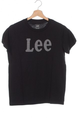 Γυναικείο t-shirt Lee, Μέγεθος XS, Χρώμα Μαύρο, Τιμή 9,99 €