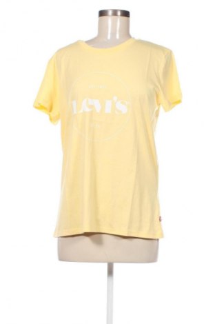 Γυναικείο t-shirt Levi's, Μέγεθος L, Χρώμα Κίτρινο, Τιμή 30,36 €