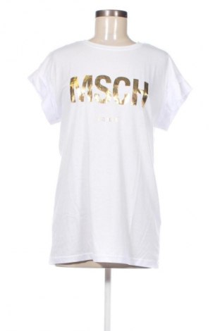 Γυναικείο t-shirt MSCH, Μέγεθος XS, Χρώμα Λευκό, Τιμή 9,28 €