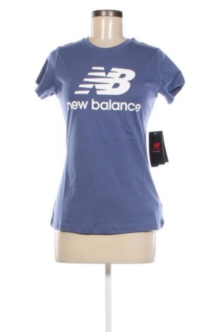 Дамска тениска New Balance, Размер S, Цвят Син, Цена 31,00 лв.