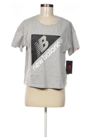 Damen T-Shirt New Balance, Größe M, Farbe Grau, Preis 15,98 €