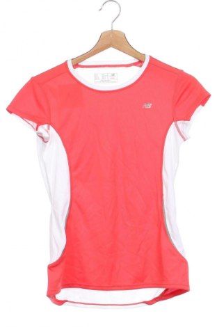 Γυναικείο t-shirt New Balance, Μέγεθος XS, Χρώμα Πορτοκαλί, Τιμή 7,70 €