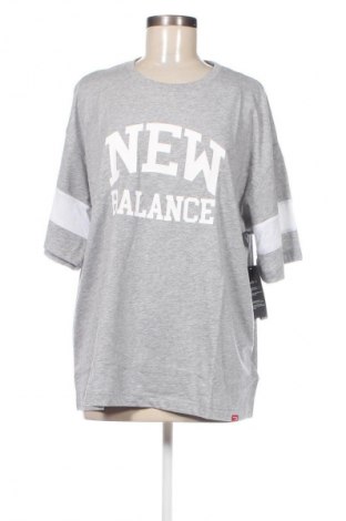 Damen T-Shirt New Balance, Größe L, Farbe Grau, Preis € 15,98