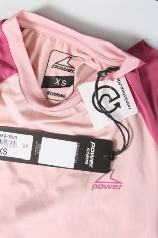 Damen T-Shirt POWER, Größe XS, Farbe Rosa, Preis 5,99 €