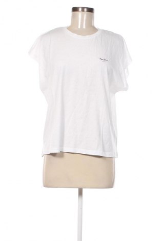 Γυναικείο t-shirt Pepe Jeans, Μέγεθος L, Χρώμα Λευκό, Τιμή 13,99 €