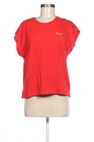 Damen T-Shirt Pepe Jeans, Größe L, Farbe Rot, Preis € 17,99