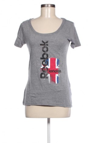 Γυναικείο t-shirt Reebok, Μέγεθος M, Χρώμα Γκρί, Τιμή 9,19 €