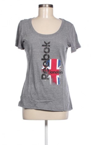 Damen T-Shirt Reebok, Größe L, Farbe Grau, Preis € 9,12