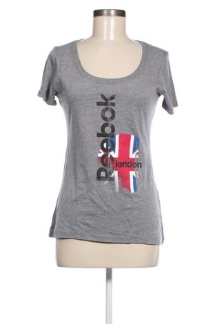 Damen T-Shirt Reebok, Größe M, Farbe Grau, Preis € 9,12