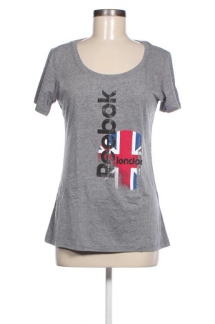 Damen T-Shirt Reebok, Größe L, Farbe Grau, Preis € 9,19