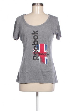 Damen T-Shirt Reebok, Größe L, Farbe Grau, Preis € 9,12