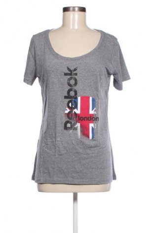 Damen T-Shirt Reebok, Größe L, Farbe Grau, Preis € 14,54