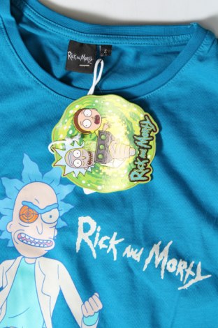 Damski T-shirt Rick and Morty, Rozmiar S, Kolor Niebieski, Cena 34,99 zł