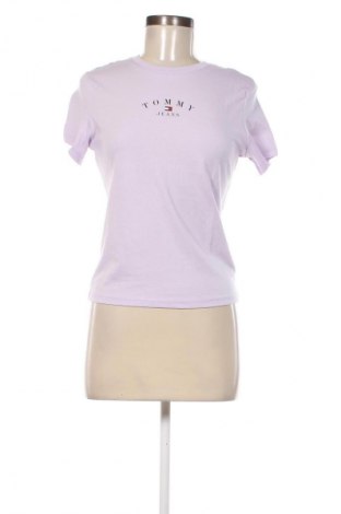 Damen T-Shirt Tommy Jeans, Größe M, Farbe Lila, Preis € 39,69