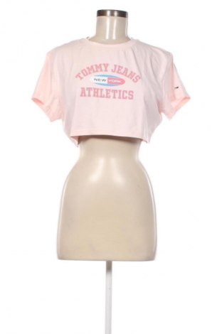 Damen T-Shirt Tommy Jeans, Größe XL, Farbe Rosa, Preis 19,85 €