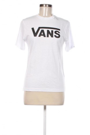 Damen T-Shirt Vans, Größe M, Farbe Weiß, Preis € 22,52