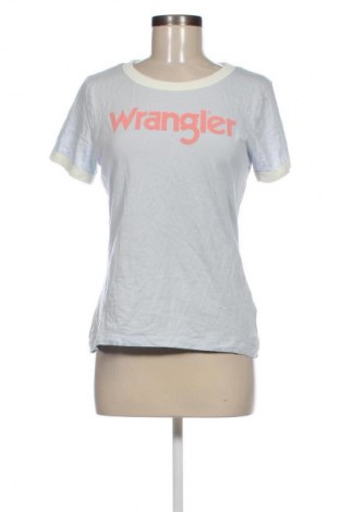 Damski T-shirt Wrangler, Rozmiar M, Kolor Niebieski, Cena 168,16 zł