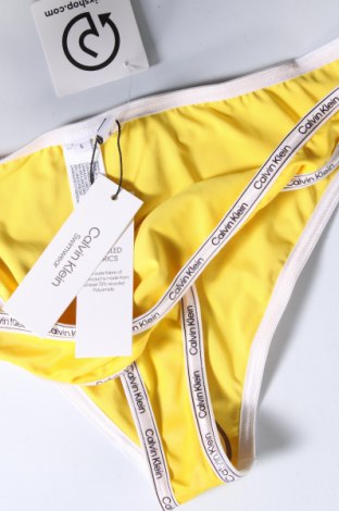 Γυναικείο μαγιό Calvin Klein Swimwear, Μέγεθος L, Χρώμα Κίτρινο, Τιμή 35,05 €