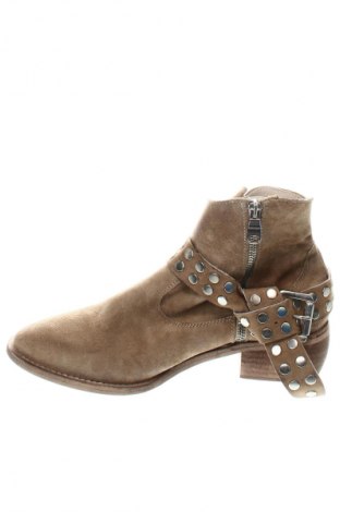 Damen Stiefeletten, Größe 41, Farbe Beige, Preis 24,99 €