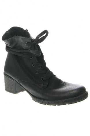 Botine de damă Rieker, Mărime 40, Culoare Negru, Preț 93,99 Lei