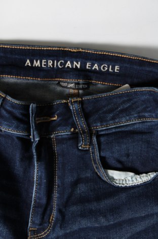 Дамски дънки American Eagle, Размер S, Цвят Син, Цена 6,29 лв.