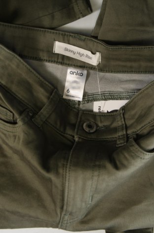 Damskie jeansy Anko, Rozmiar XS, Kolor Zielony, Cena 28,99 zł