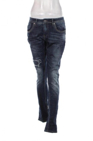 Damskie jeansy Blue Monkey, Rozmiar L, Kolor Niebieski, Cena 23,99 zł