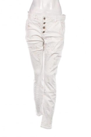 Damen Jeans Cream, Größe M, Farbe Weiß, Preis € 5,49