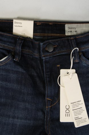 Damskie jeansy Edc By Esprit, Rozmiar S, Kolor Niebieski, Cena 89,99 zł