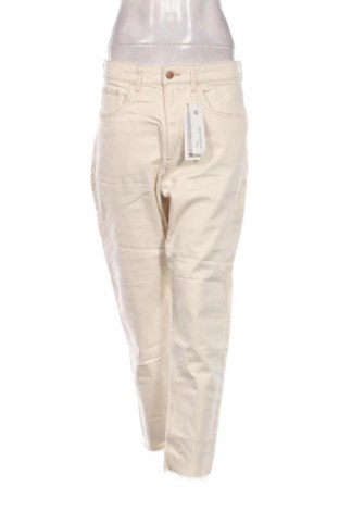 Damskie jeansy Edc By Esprit, Rozmiar L, Kolor ecru, Cena 84,99 zł